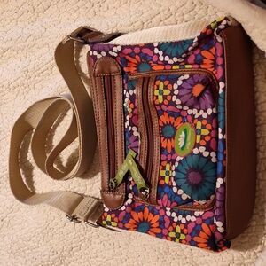 BPC9- Lily Bloom Crossbody Floral Shoulder Bag